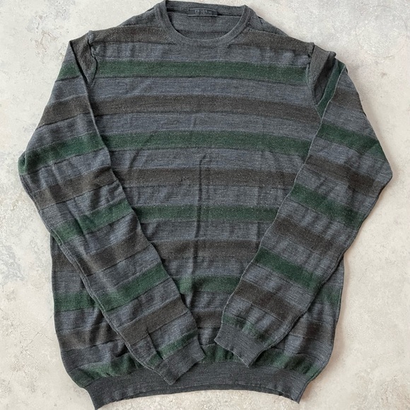Prada Light Wool Crewneck Sweater